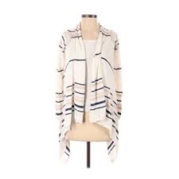 Artisan NY LINEN/VISCOSE Open Front Cardigan - Picture 1 of 5